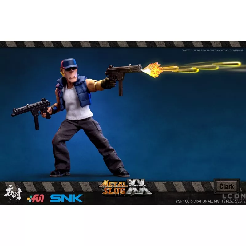 Metal Slug XXX Action Figure 1/12 Clark Still Tunshi Studio SNK TS-009