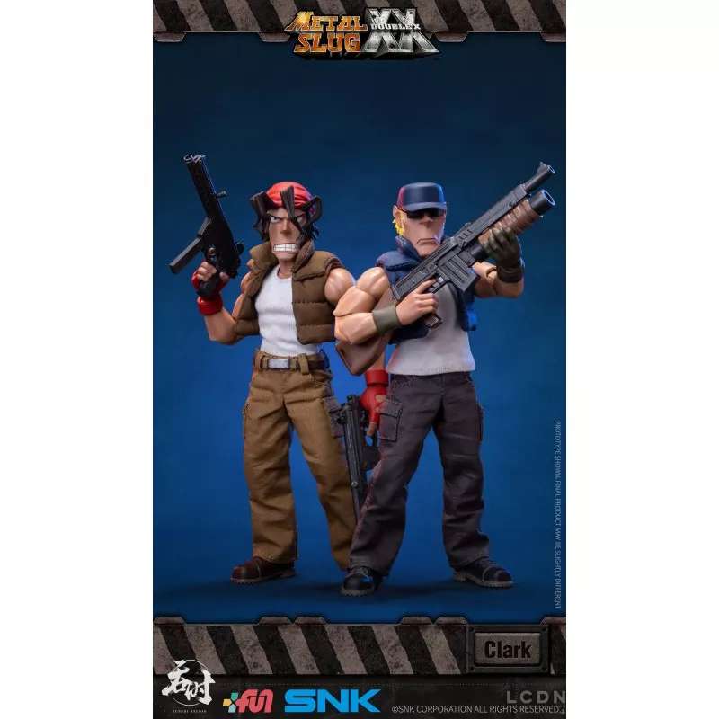 Metal Slug XXX Action Figure 1/12 Clark Still Tunshi Studio SNK TS-009