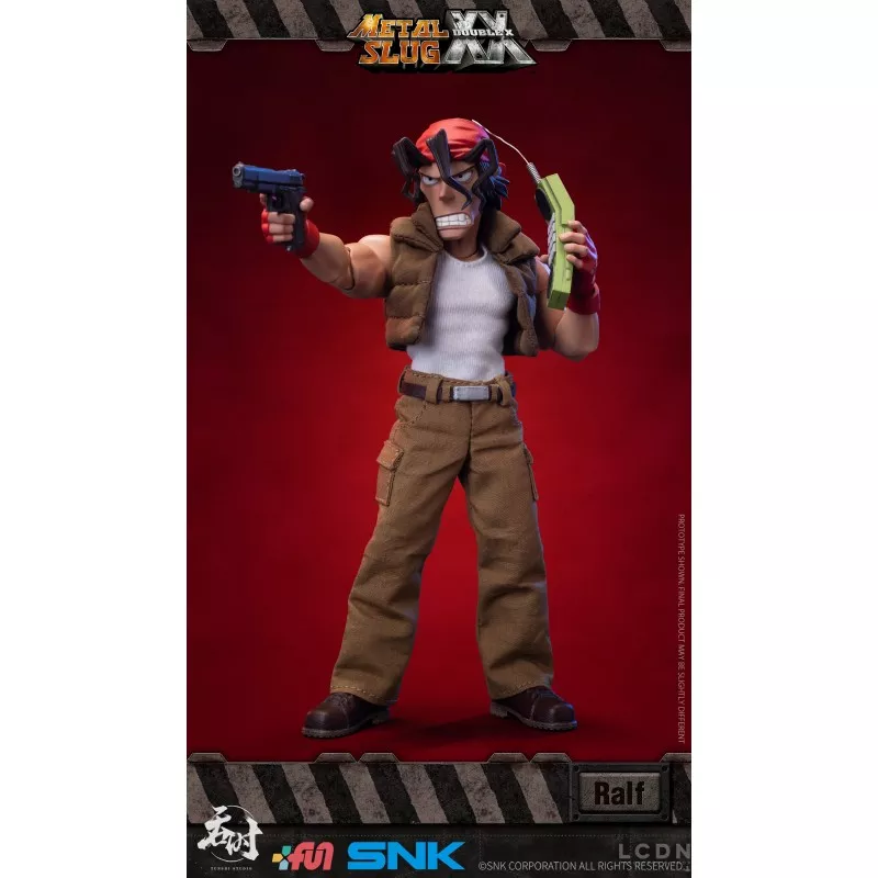 Metal Slug XXX Action Figure 1/12 Ralf Jones Tunshi Studio SNK TS-010
