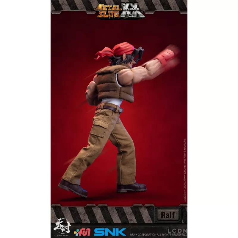 Metal Slug XXX Action Figure 1/12 Ralf Jones Tunshi Studio SNK TS-010