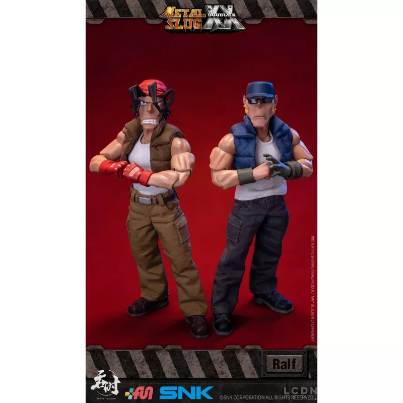 Metal Slug XXX Action Figure 1/12 Ralf Jones Tunshi Studio SNK TS-010