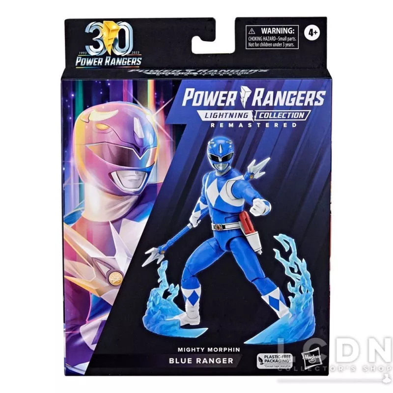 Mighty Morphin Power Rangers Lightning Collection Action Figure Mighty Morphin Blue Ranger 15cm
