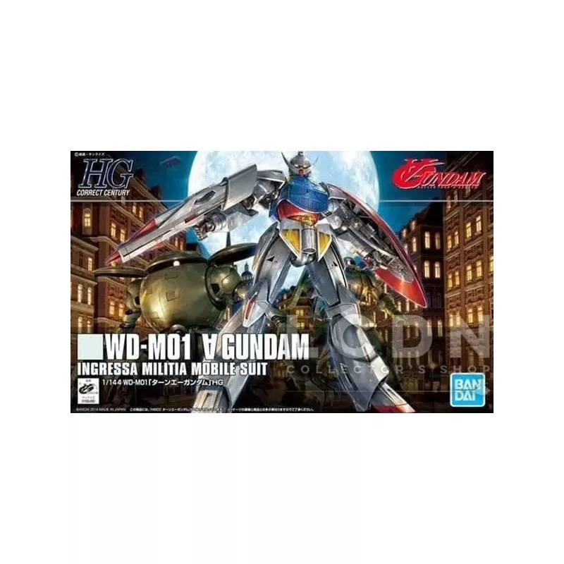 HG Gundam Model Kit 1/144 Turn A Gundam N°177