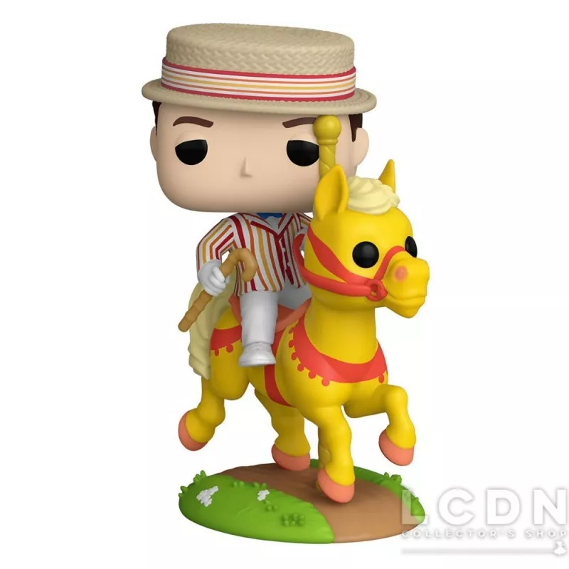 Disney&#039;s 100th Anniversary POP! Ride Mary Poppins Bert Vinyl Figure 10cm N°299