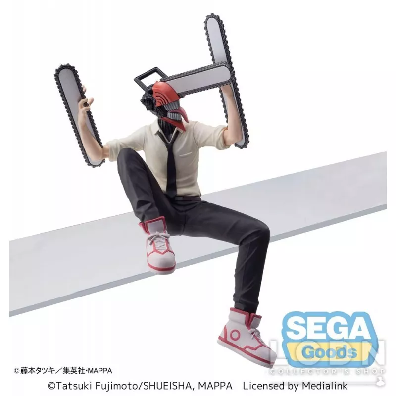 Chainsaw Man Figurine PM Perching Chainsaw Man 14cm