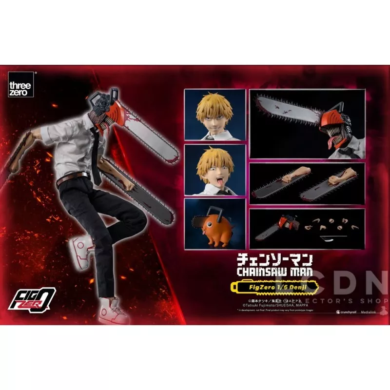 Chainsaw Man Collectible Action Figurine 1/6 FigZero Denji 30cm
