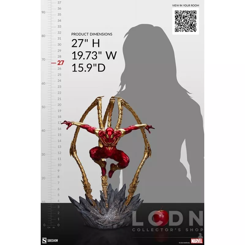 Marvel Statue Premium Format 1/4 Iron Spider 68cm