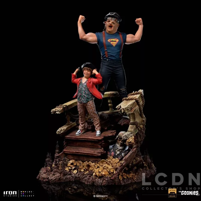 Les Goonies Statue Deluxe Art Scale 1/10 Sinok &amp; Choco (Sloth &amp; Chunk) 30cm