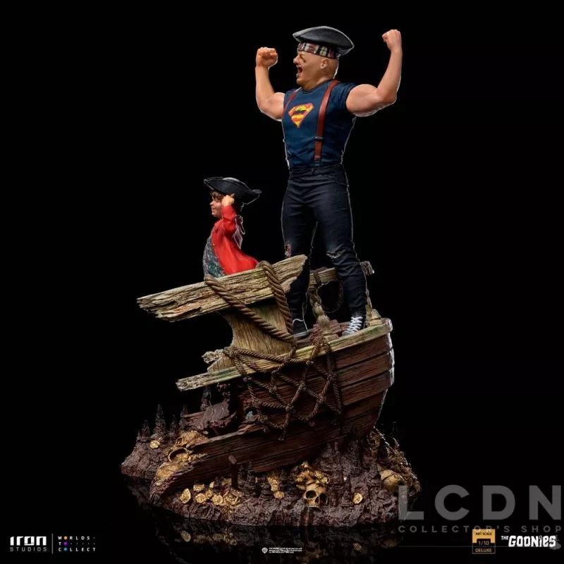 Les Goonies Statue Deluxe Art Scale 1/10 Sinok &amp; Choco (Sloth &amp; Chunk) 30cm