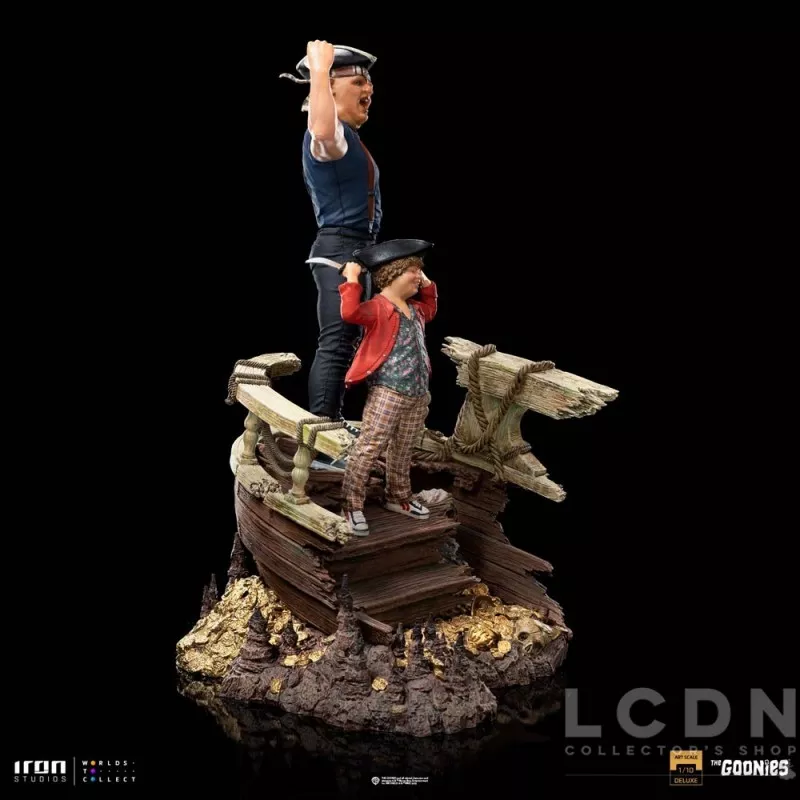 Les Goonies Statue Deluxe Art Scale 1/10 Sinok &amp; Choco (Sloth &amp; Chunk) 30cm