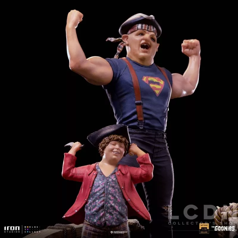 Les Goonies Statue Deluxe Art Scale 1/10 Sinok &amp; Choco (Sloth &amp; Chunk) 30cm