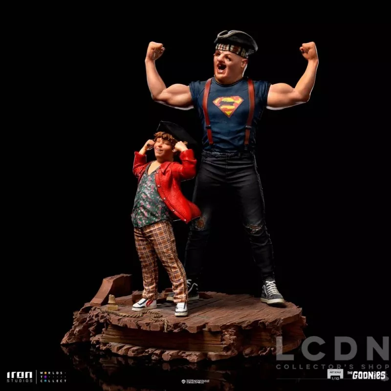 Les Goonies Statue Art Scale 1/10 Sinok &amp; Choco (Sloth &amp; Chunk) 23cm