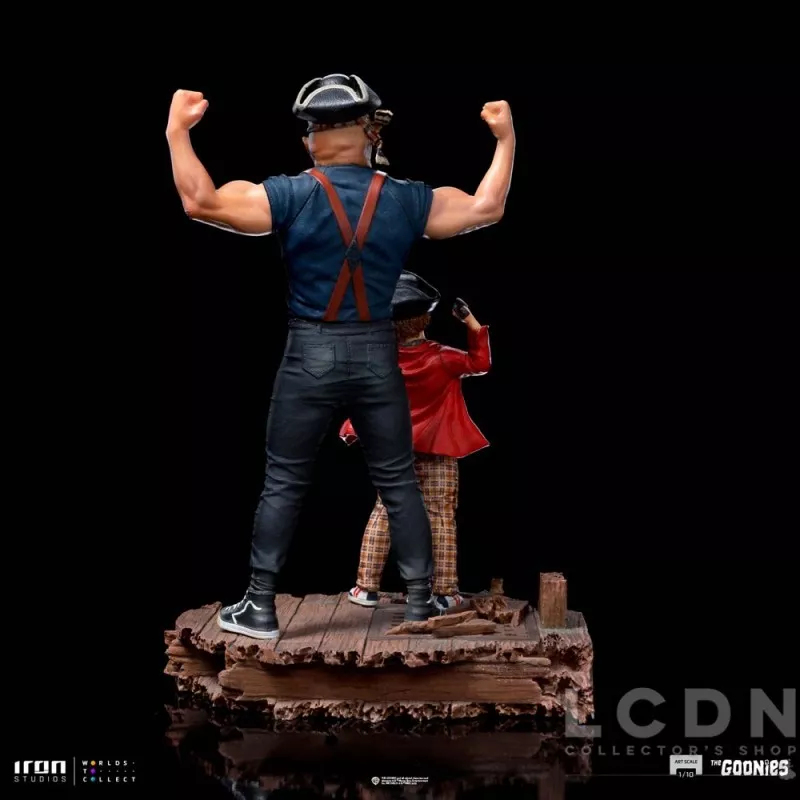 Les Goonies Statue Art Scale 1/10 Sinok &amp; Choco (Sloth &amp; Chunk) 23cm