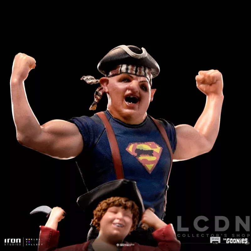 Les Goonies Statue Art Scale 1/10 Sinok &amp; Choco (Sloth &amp; Chunk) 23cm