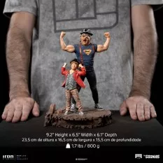 Les Goonies Statue Art Scale 1/10 Sinok & Choco (Sloth & Chunk) 23cm