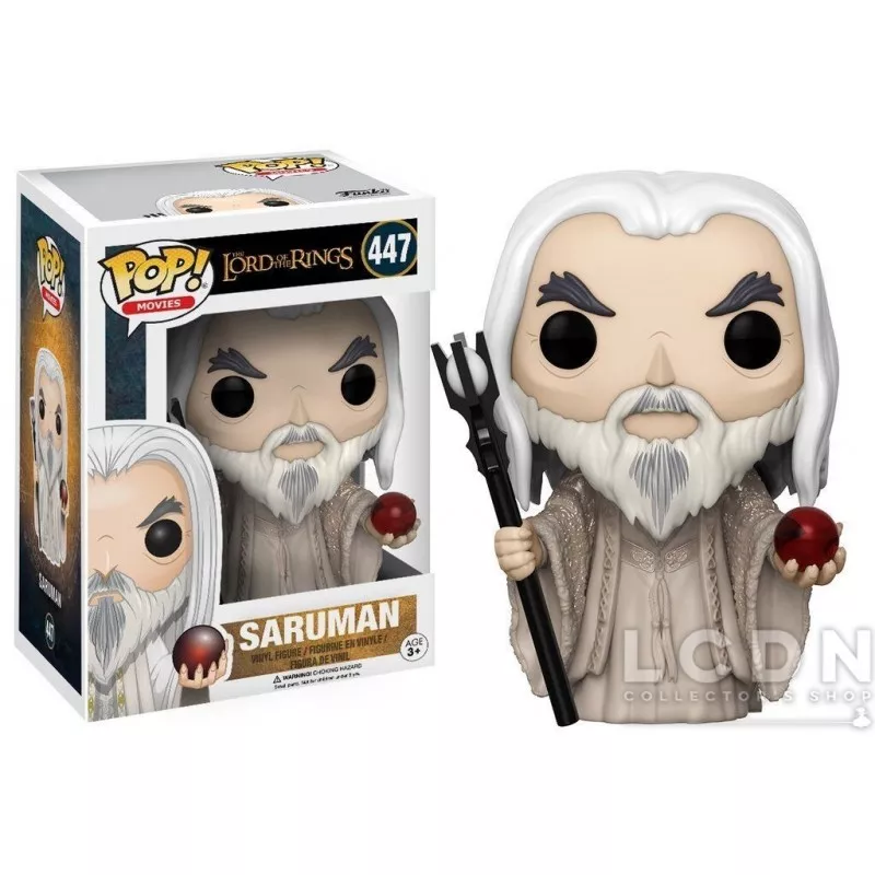 Le Seigneur des Anneaux POP! Movies Saruman Saroumane Vinyle