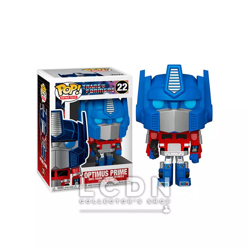 Transformers POP Retro Toys Optimus Prime Vinyl Figure 10cm n