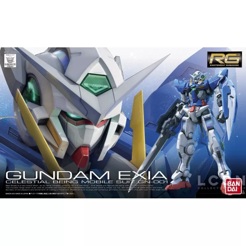 RG Mobile Suit Gundam Exia GN-001 Model Kit 1/144 15