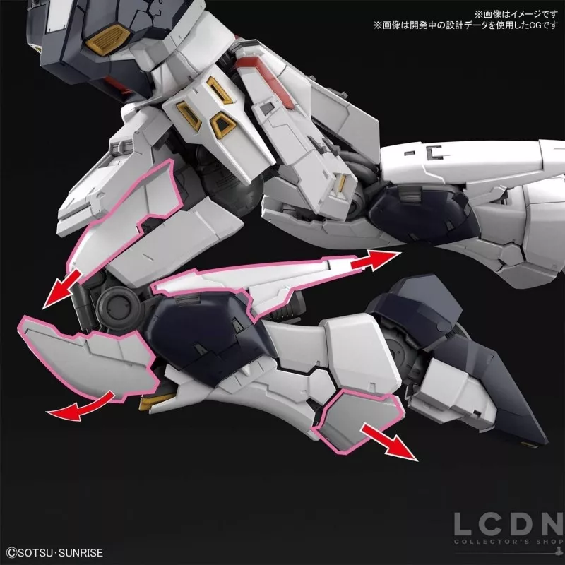 RG RX-93 Nu Gundam 1/144 Maquette 15cm