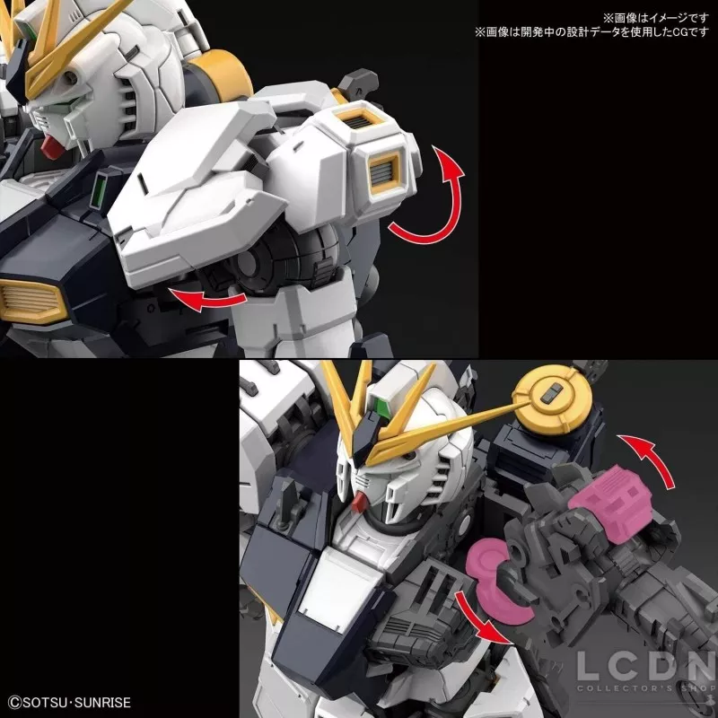 RG RX-93 Nu Gundam 1/144 Maquette 15cm