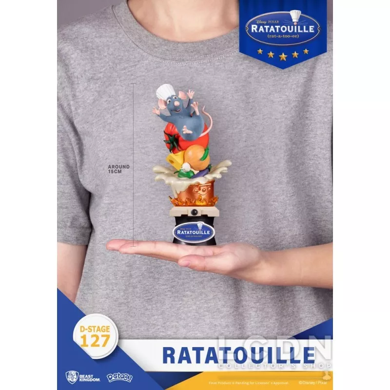Peluche Ratatouille Disney - Promos Soldes Hiver 2024