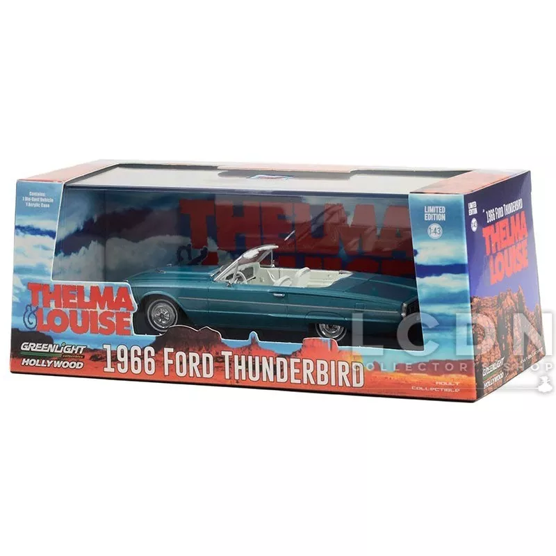 Thelma &amp; Louise 1966 Ford Thunderbird Convertible 86617 1/43