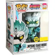 Boruto POP! Animation Mitsuki Sage Mode GITD Special Edition Vinyle Figurine 10cm N°699