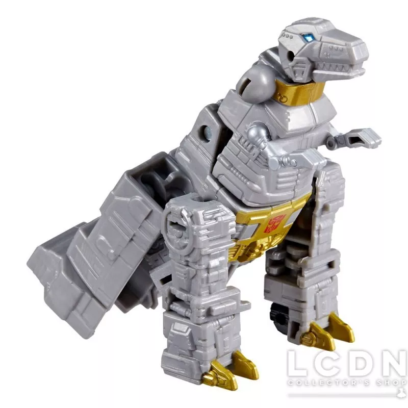 Transformers Generations Voyager Class – Figura Grimlock, Da Robot A T-Rex Con Luci E Mascella Snodata