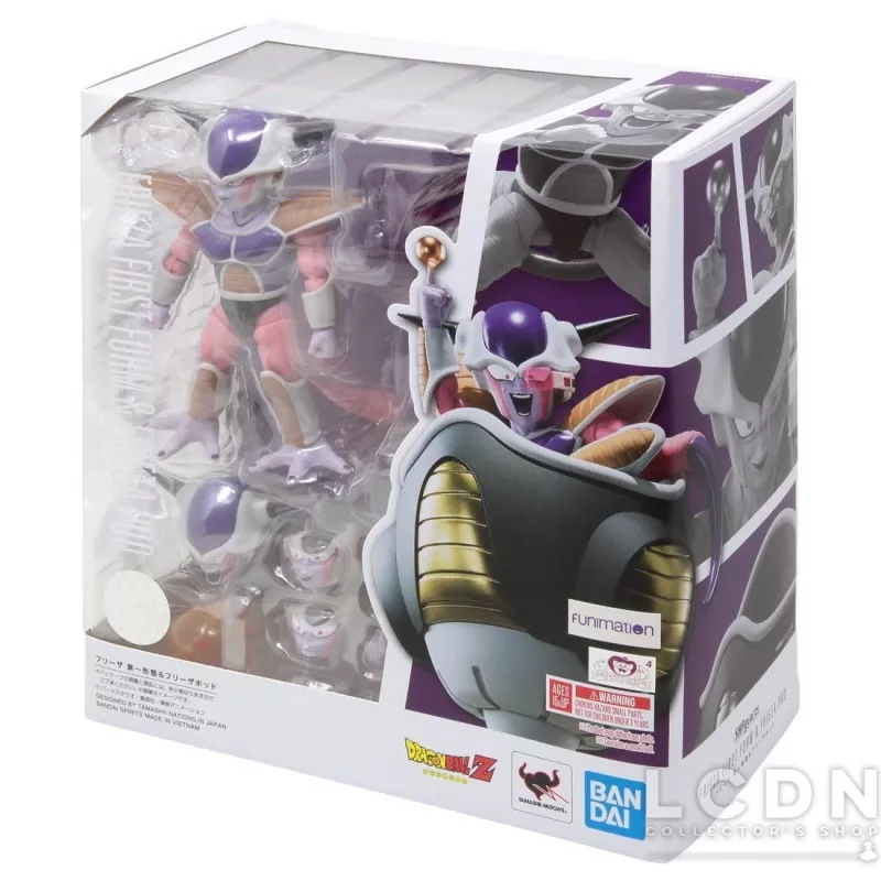 Dragonball Z S.H. Figuarts Action Figure Frieza First Form & Frieza Pod Set 11 cm