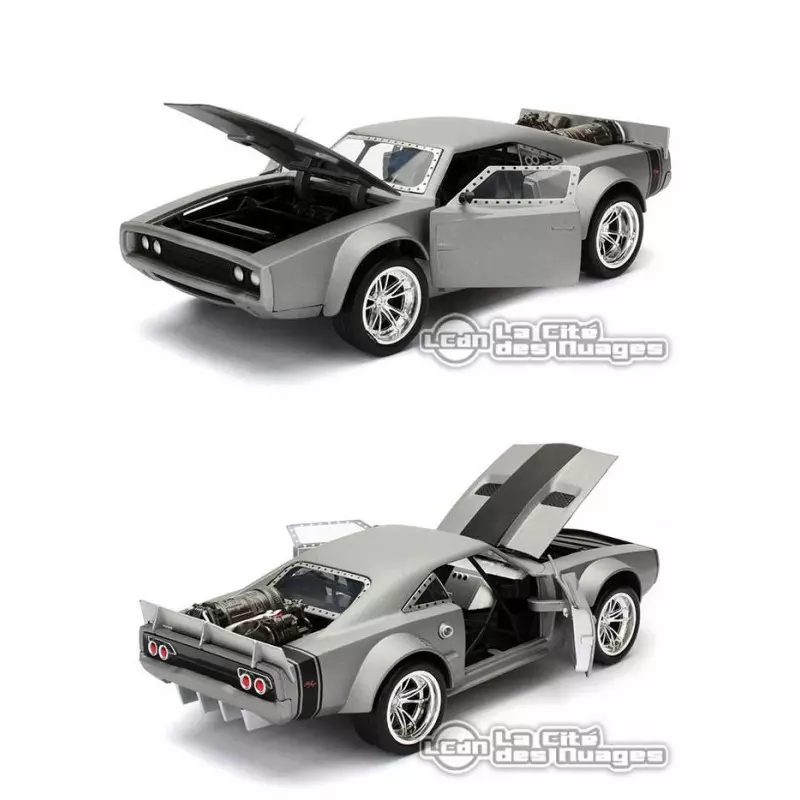 Fast &amp; Furious VIII 8 Dom&#039;s Ice Charger Jada Toys 98291 1/24