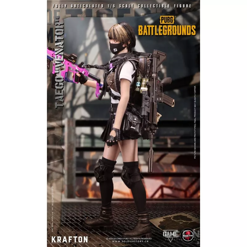 PUBG Battlegrounds TAEGO VENATOR KRAFTON Collectible Action Figure 1/6 SOLDIER STORY SSG-007