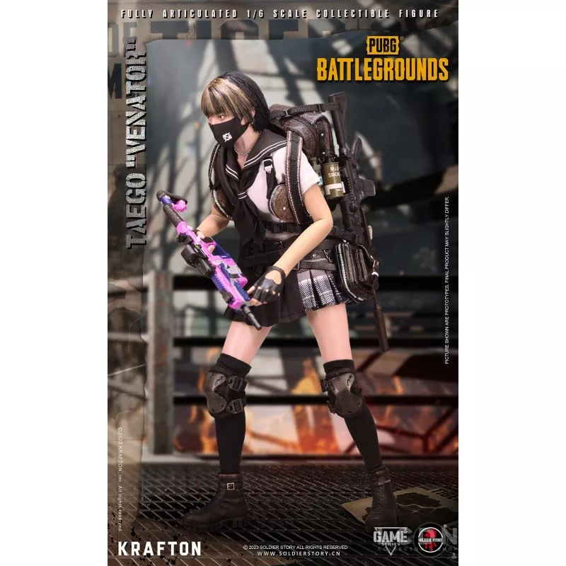 PUBG Battlegrounds TAEGO VENATOR KRAFTON Collectible Action Figure 1/6 SOLDIER STORY SSG-007