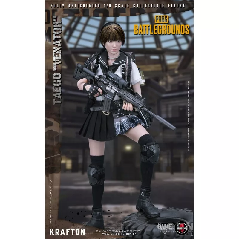 PUBG Battlegrounds TAEGO VENATOR KRAFTON Collectible Action Figure 1/6 SOLDIER STORY SSG-007