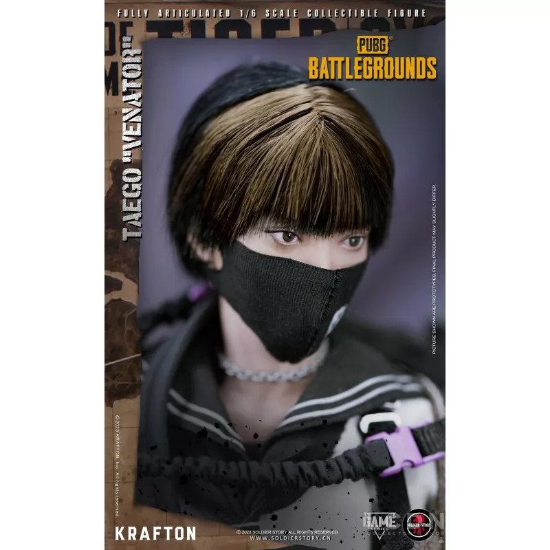 PUBG Battlegrounds TAEGO VENATOR KRAFTON Collectible Action Figure 1/6 SOLDIER STORY SSG-007