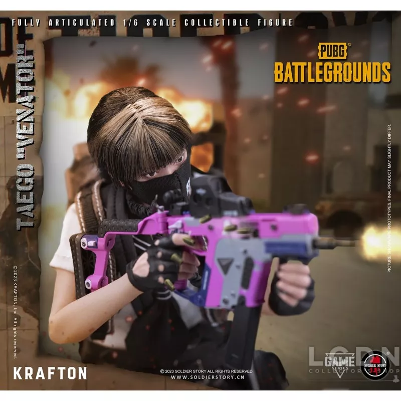 PUBG Battlegrounds TAEGO VENATOR KRAFTON Collectible Action Figure 1/6 SOLDIER STORY SSG-007
