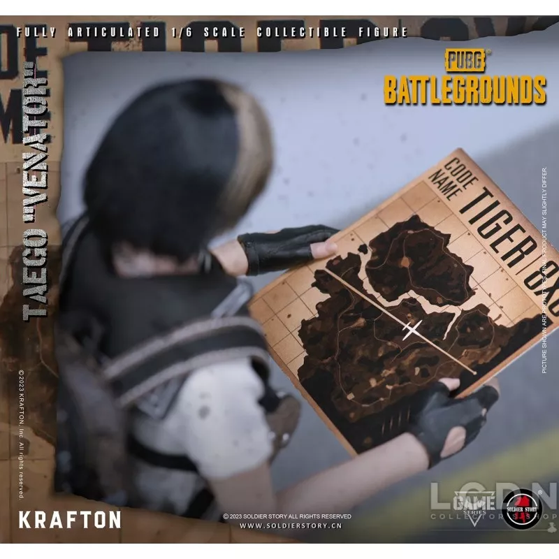 PUBG Battlegrounds TAEGO VENATOR KRAFTON Collectible Action Figure 1/6 SOLDIER STORY SSG-007