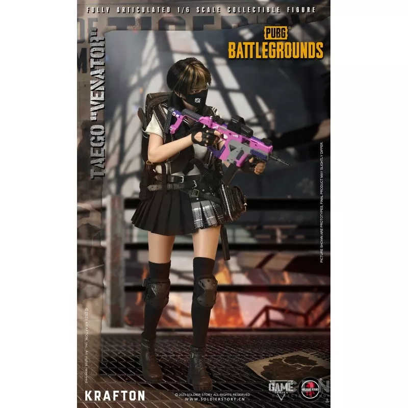 PUBG Battlegrounds TAEGO VENATOR KRAFTON Collectible Action Figure 1/6 SOLDIER STORY SSG-007