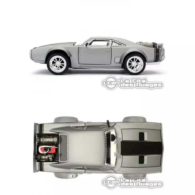 Fast &amp; Furious VIII 8 Dom&#039;s Ice Charger Jada Toys 98291 1/24