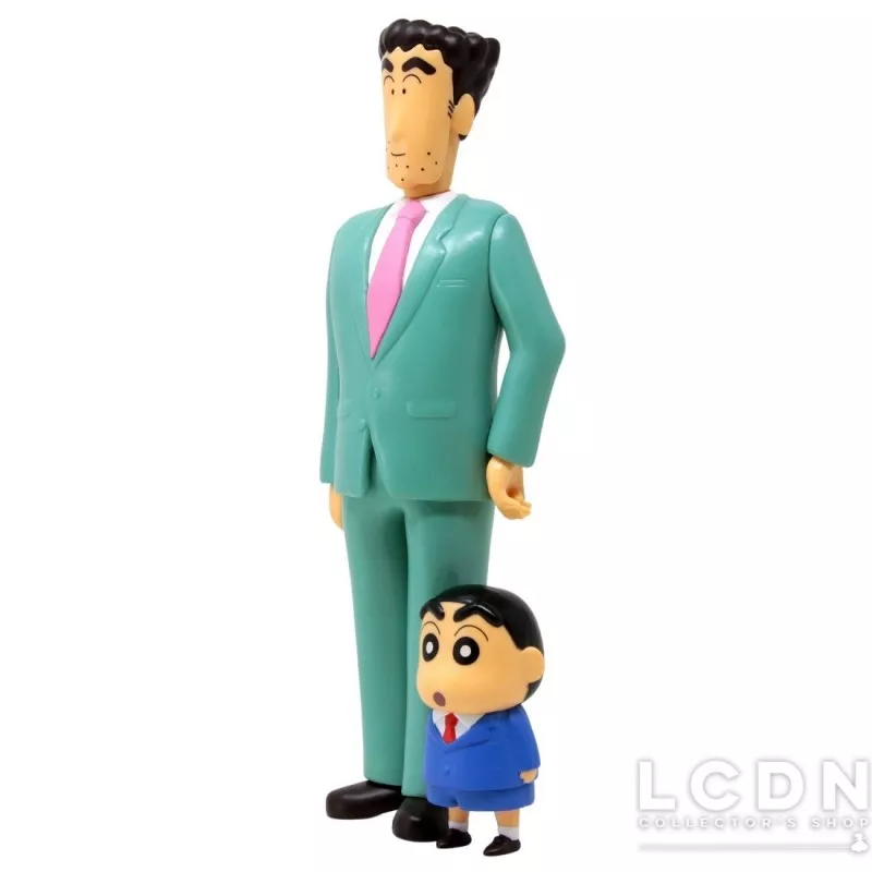 Crayon Shinchan Figurine Nohara Family Family Photo Hiroshi &amp; Shinchan Vol.1 21cm