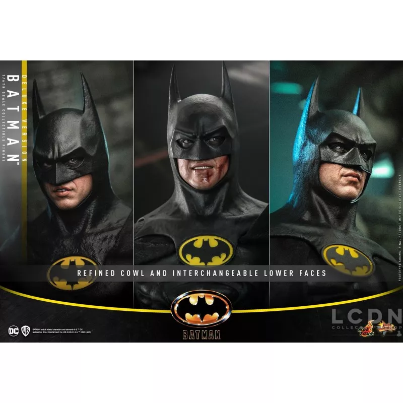 Hot Toys MMS693 Batman (1989) Collectible Action Figure 1/6 Batman (Deluxe Version) 30cm (New)