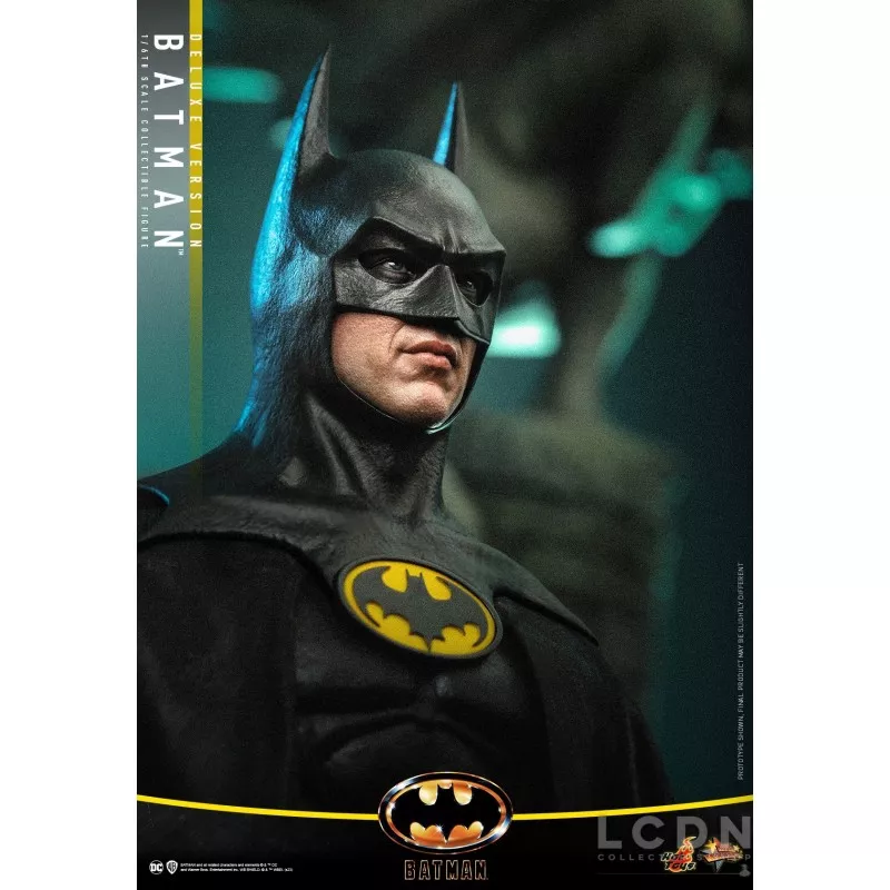 Hot Toys MMS693 Batman (1989) Collectible Action Figure 1/6 Batman (Deluxe Version) 30cm (New)
