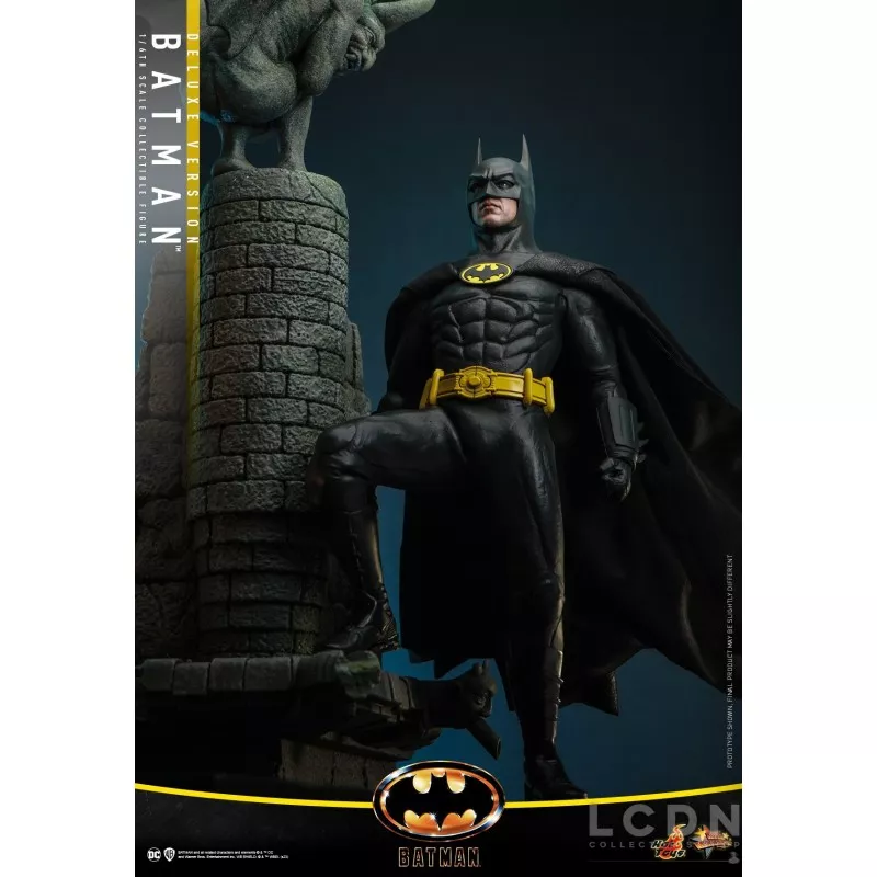 Hot Toys MMS693 Batman (1989) Collectible Action Figure 1/6 Batman (Deluxe Version) 30cm (New)