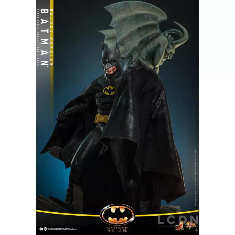 Hot Toys MMS693 Batman (1989) Collectible Action Figure 1/6 Batman (Deluxe Version) 30cm (New)