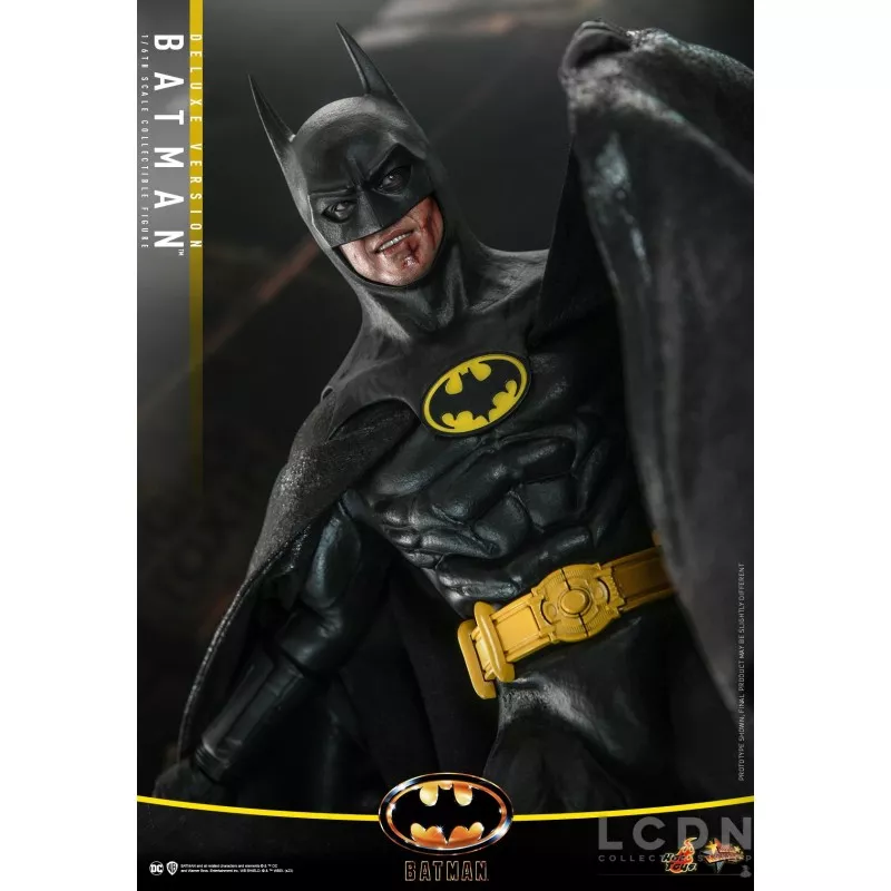 Hot Toys MMS693 Batman (1989) Collectible Action Figure 1/6 Batman (Deluxe Version) 30cm (New)