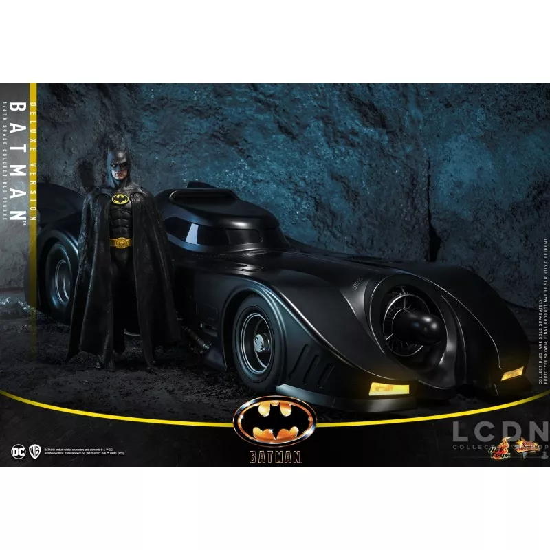 Hot Toys MMS693 Batman (1989) Collectible Action Figure 1/6 Batman (Deluxe Version) 30cm (New)