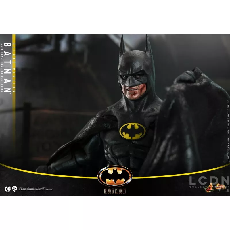 Hot Toys MMS693 Batman (1989) Collectible Action Figure 1/6 Batman (Deluxe Version) 30cm (New)