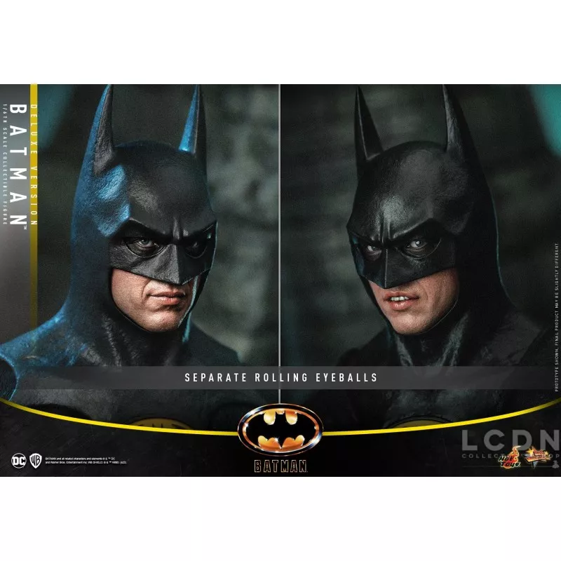 Hot Toys MMS693 Batman (1989) Collectible Action Figure 1/6 Batman (Deluxe Version) 30cm (New)