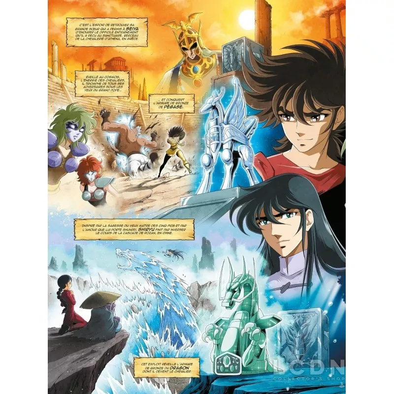 Les Chevaliers du Zodiac (Saint Seiya) BD Time Odyssey Tome 1