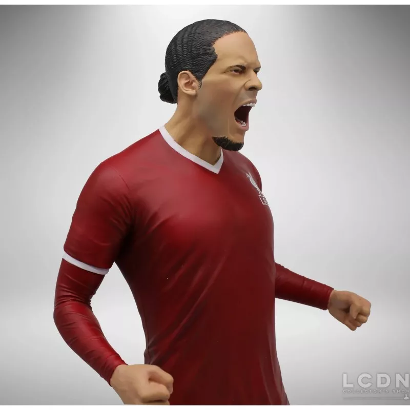 Football&#039;s Finest: Liverpool Statue 1/3 Virgil van Dijk 60cm
