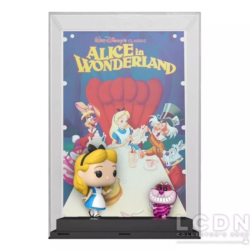 Disney&#039;s 100th Anniversary POP! Movie Poster Alice Aux Pays Des Merveilles Vinyle Figurine 10cm N°11